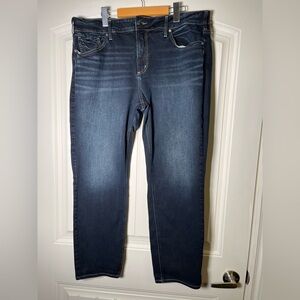 Silver Jeans woman’s dark blue‎ suko straight Jeans